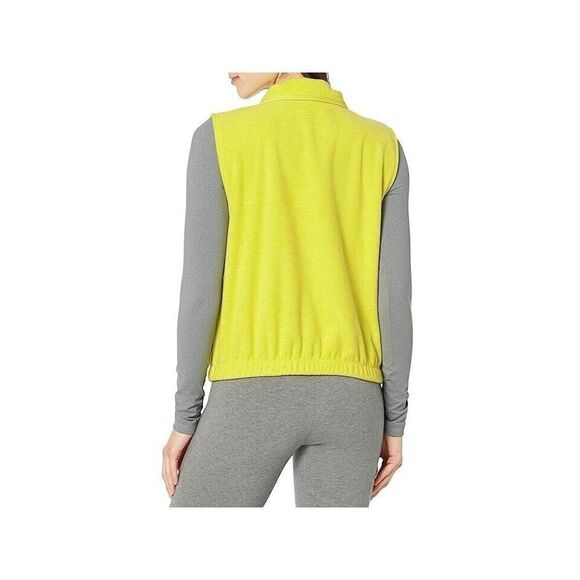 Beyond Yoga FP2208 Women's Sz S True Chartreuse Yellow Morning Walk Vest - Picture 8 of 8